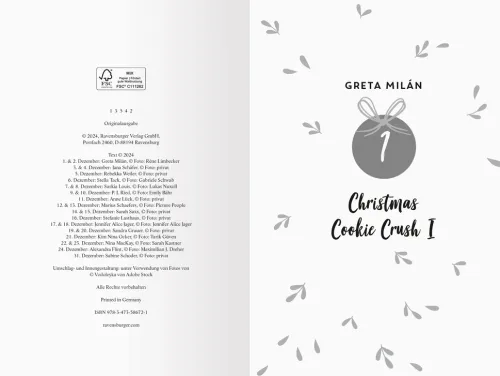 Mistletoe Moments. Ein Adventskalender. Lovestorys für 24 Tage plus Silvester-Special*Ravensburger Verlag Best