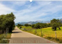 Calvendo Wandkalender*Mit dem Rennrad auf Mallorca (Wandkalender 2026 DIN A3 quer), Monatskalender