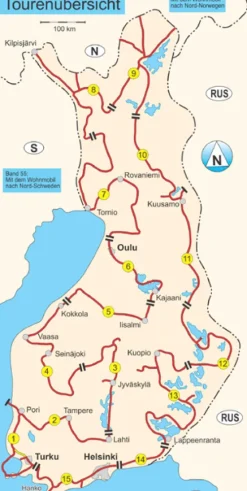 Womo Camping*Mit dem Wohnmobil nach Finnland