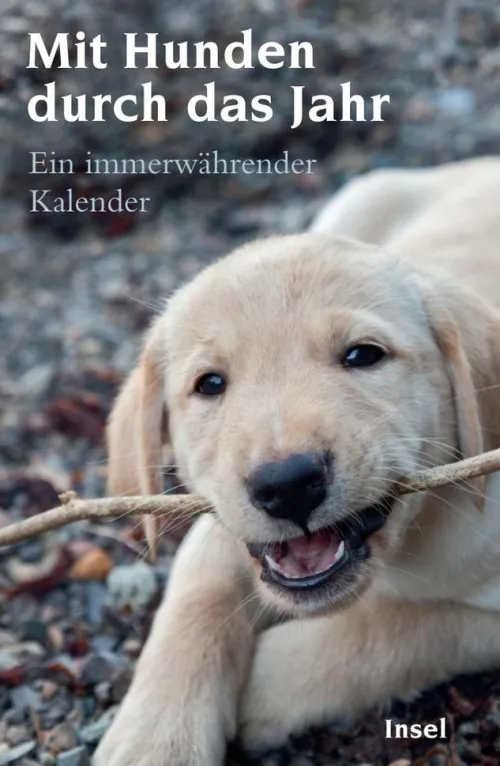 Insel Verlag GmbH Geburtstagskalender-Mit Hunden durch das Jahr