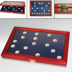 SAFE Schwäbische Albumfab Hobby & Lifestyle*Münzen-Vitrinen für 2-Euro-Münzen