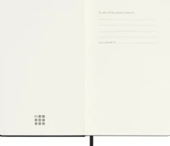Moleskine Germany GmbH Wochenkalender*Moleskine 18 Monate Wochenkalender 2025/2026, P/A6, 1 Wo = 2 Seiten, Horizontal, Fester Einband, Schwarz