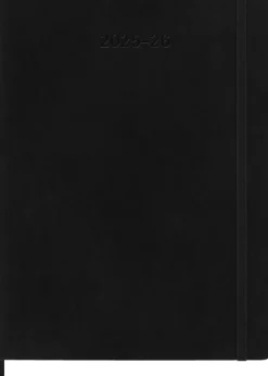 Moleskine Germany GmbH Wochenkalender*Moleskine 18 Monate Wochenkalender 2025/2026, XL, 1 Wo = 1 Seite, Rechts Linierte Seite, Weicher Einband, Schwarz