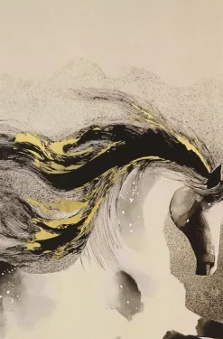 Moleskine Das Jahr des Pferdes Notizbuch L/A5, liniert, fester Einband, Kalligrafie, mit Box*Moleskine Germany GmbH Discount