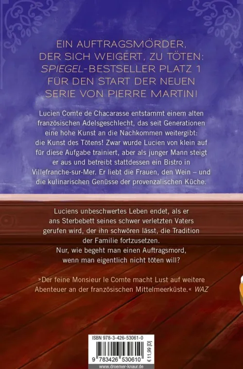 Knaur Taschenbuch Krimis & Thriller|Humor*Monsieur le Comte und die Kunst des Tötens