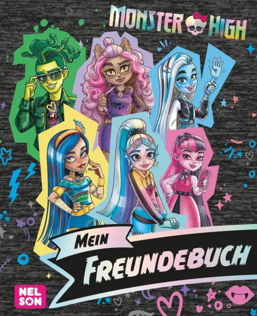 Nelson Verlag Freundebücher*Monster High: Mein Freundebuch