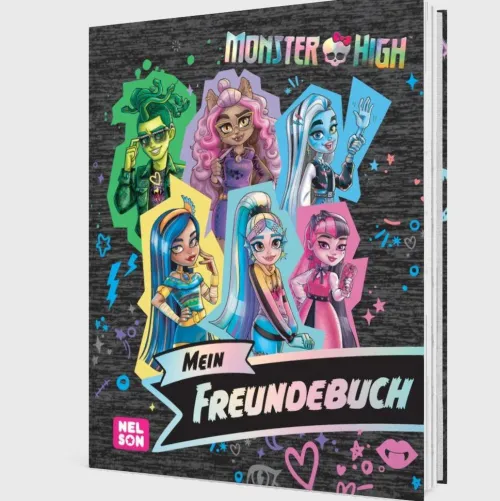 Nelson Verlag Freundebücher*Monster High: Mein Freundebuch