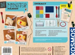 Franckh-Kosmos Puppen & Stofftiere|Forschen & Entdecken-Monster nähen