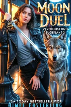 Wetknee Books Vampirromane|Urban Fantasy-Moon Duel: Verfuchst Und Zugenäht 3