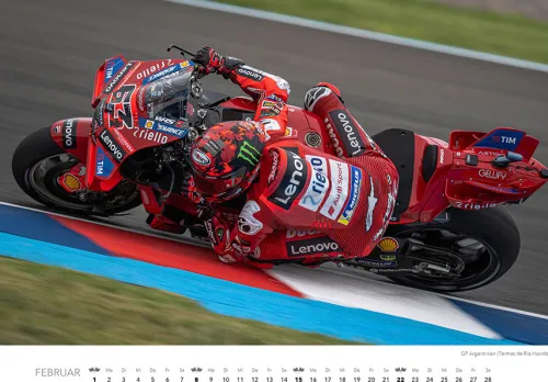 Heel Verlag GmbH Wandkalender*Motorrad Grand Prix Kalender 2026
