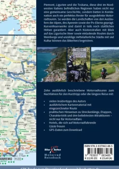 Touristik-Verlag Vellmar Karten & Atlanten*Motorrad Reiseführer Piemont Ligurien Toskana