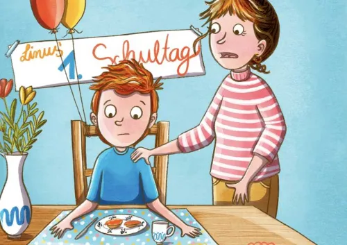 Don Bosco Medien GmbH Lesen & Geschichten-Mutmurmeln für den ersten Schultag. Kamishibai Bildkartenset