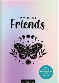Ars Edition GmbH Freundebücher*My Best Friends | Freundebuch mit Magic Mandalas