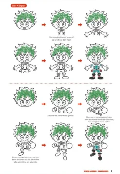 Carlsen Verlag GmbH Artbooks & Handbücher*My Hero Academia Kritzelkurs