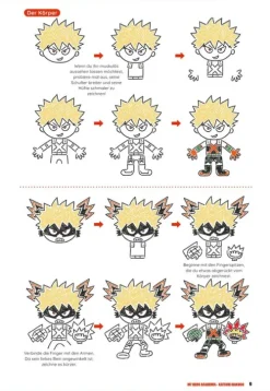 Carlsen Verlag GmbH Artbooks & Handbücher*My Hero Academia Kritzelkurs