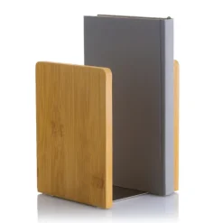 Bookchair Vertrieb Lesen & Geschichten-MyLibrary Buchstützen 2er Set | Holz & Edelstahl | Bookends