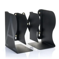 Bookchair Vertrieb Lesen & Geschichten*MyLibrary Flexibles A-Z Metall-Buchregal (schwarz)