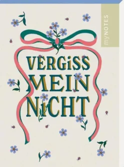 myNOTES Papeterie: Notizblock Cottage Style: Vergissmeinnicht*Ars Edition GmbH Online