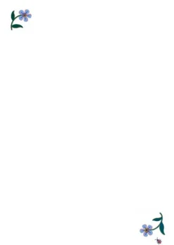 myNOTES Papeterie: Notizblock Cottage Style: Vergissmeinnicht*Ars Edition GmbH Online