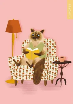 myNOTES Papeterie: Notizheft Katzen regieren die Welt - Lesekatze*Ars Edition GmbH Sale