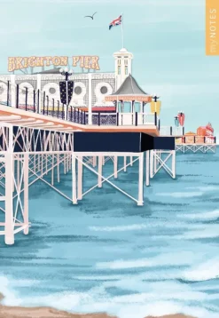 Ars Edition GmbH Notizbücher & -Blöcke-myNOTES Papeterie: Notizheft Simply, Katy - Brighton Pier