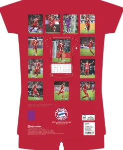 teNeues Calendars & Stationery GmbH & Co. KG Wandkalender*N Neumann - FC Bayern München 2026 - Trikotkalender 34x42 cm mit 12 Monatsblättern, 2-sprachigem Kalendarium & Spiralbindung, origineller Fußball-Wandkalender in Trikotform für Fans