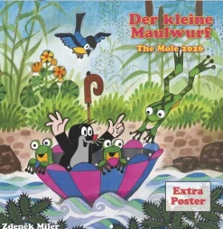 Neumann Verlage GmbH & Co Posterkalender*N NEUMANNVERLAGE - Der kleine Maulwurf 2026 Broschürenkalender, 30x30cm, Kinderkalender mit liebevoll gestalteten Illustrationen, extra Poster, internationalen Feiertagen und viel Platz für Notizen