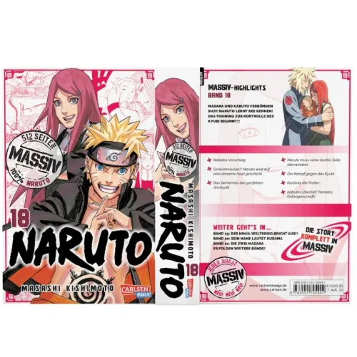 Carlsen Verlag GmbH Comedy & Humor-NARUTO Massiv 18