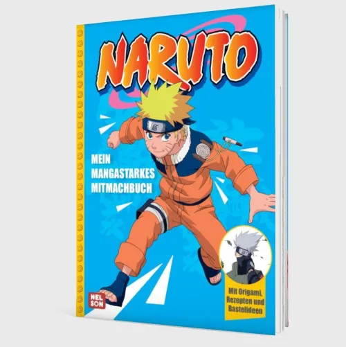 Naruto: Mein mangastarkes Mitmachbuch*Nelson Verlag