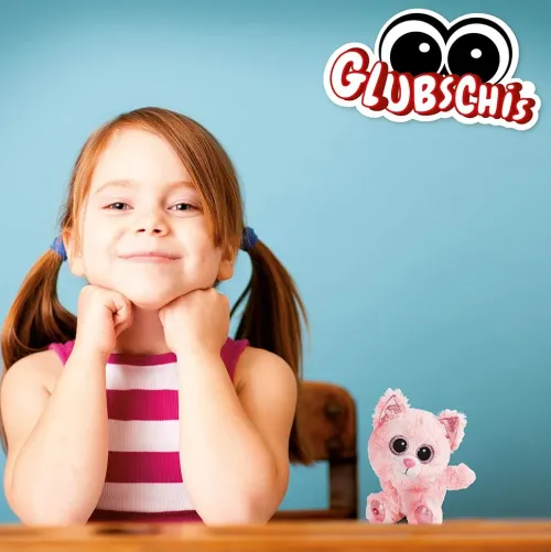 NICI Puppen & Stofftiere-- Glubschis - Schlenker Katze Dreamie 15cm