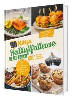 Ninja Heißluftfritteuse Rezeptbuch XXL: Zwei Zonen, unendliche Möglichkeiten - Mit vielfältigen einfachen Gerichten, Tipps & Tricks | Das Airfryer Kochbuch für die Dual Zone*Cleverwise Verlag Discount
