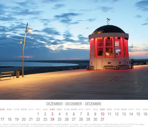 Tushita PaperArt Postkartenkalender*Nordsee 2023