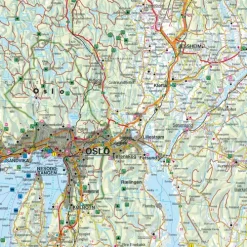 Freytag + Berndt Karten & Atlanten*Norwegen Süd, Straßen- und Freizeitkarte 1:250.000, freytag & berndt
