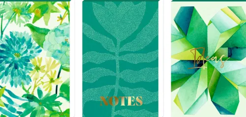 Coppenrath Notizbücher & -Blöcke-Notizblöckchen - All about green