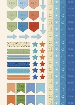 Korsch Verlag GmbH Notizbücher & -Blöcke-Notizblock Summer