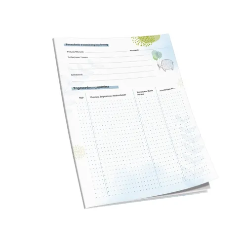 Don Bosco Medien GmbH Notizbücher & -Blöcke-Notizblock Teambesprechungen in der Kita: Protokollieren mit Herz