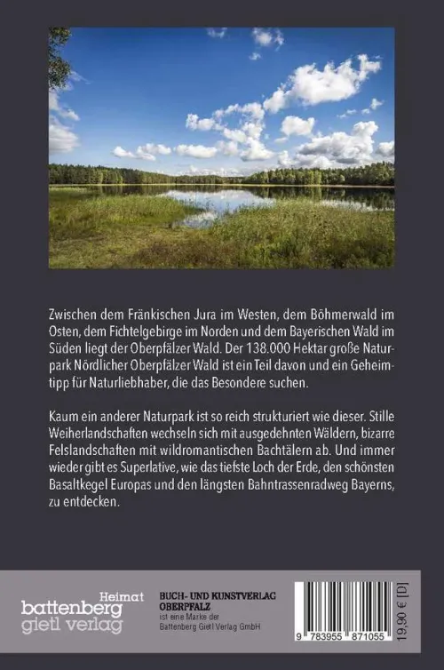 Buch + Kunstvlg.Oberpfalz Wandern & Radfahren*Nördlicher Oberpfälzer Wald