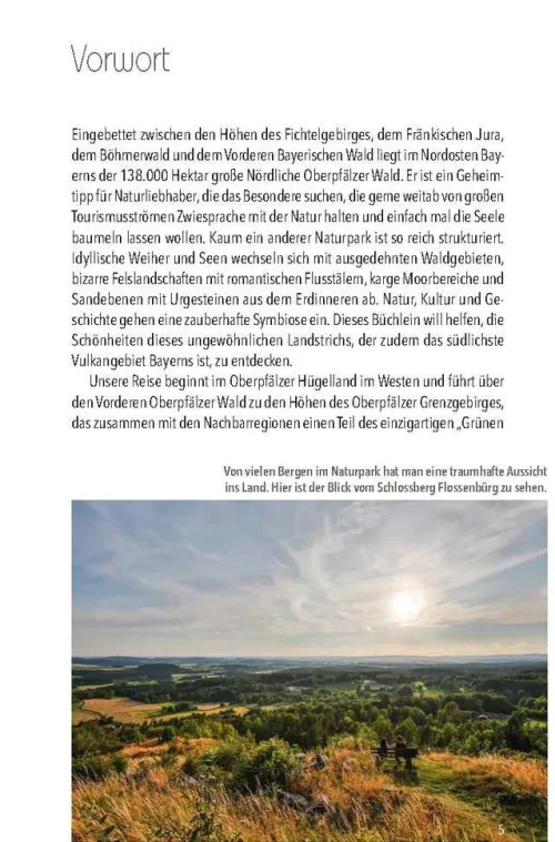 Buch + Kunstvlg.Oberpfalz Wandern & Radfahren*Nördlicher Oberpfälzer Wald