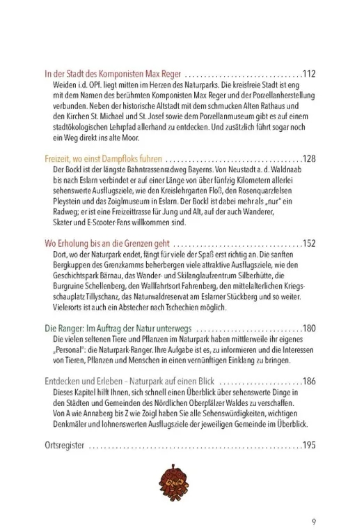 Buch + Kunstvlg.Oberpfalz Wandern & Radfahren*Nördlicher Oberpfälzer Wald