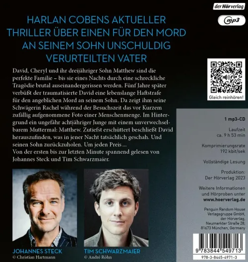 Hoerverlag DHV Der Krimis & Thriller·Psychothriller*Nur für dein Leben