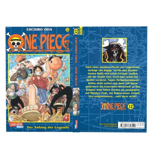 Carlsen Verlag GmbH Action & Abenteuer-One Piece 12. Der Anfang der Legende