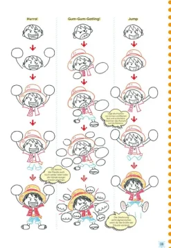 Carlsen Verlag GmbH Artbooks & Handbücher-One Piece Kritzelkurs