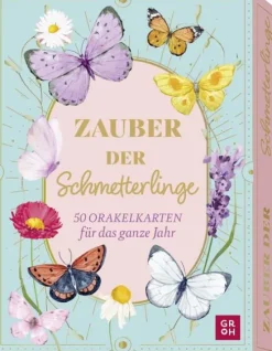 Orakelkarten: Zauber der Schmetterlinge*Groh Verlag Discount