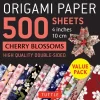 Origami Paper 500 Sheets Cherry Blossoms 4 (10 CM)*Tuttle Publishing
