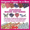 Origami Paper in a Box - Japanese Washi Patterns*Tuttle Publishing Discount