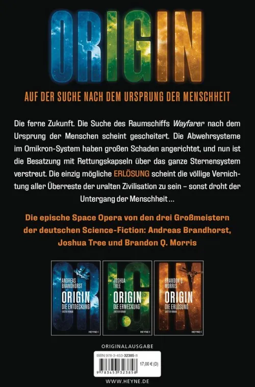 Heyne Taschenbuch Space Opera-Origin - Die Erlösung