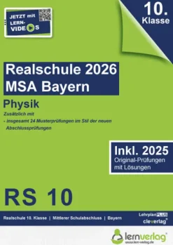 lernverlag Mittlere Reife·Physik-Original-Prüfungen Realschulabschluss Bayern 2026 Physik