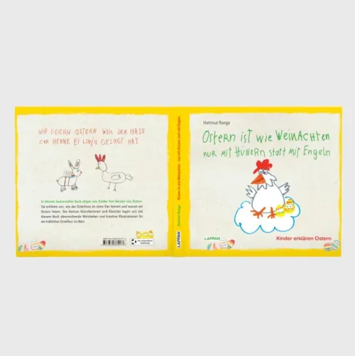 Ostern ist wie Weihnachten nur mit Hühnern statt mit Engeln*Lappan Verlag New