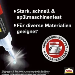 Pattex Kleben Pattex Sekundenkleber Flüssig Mini Trio, 3 × 1 g*Henkel AG & Co. KGaA Clearance