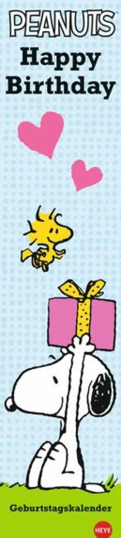 Peanuts Geburtstagskalender Langplaner*Heye Online